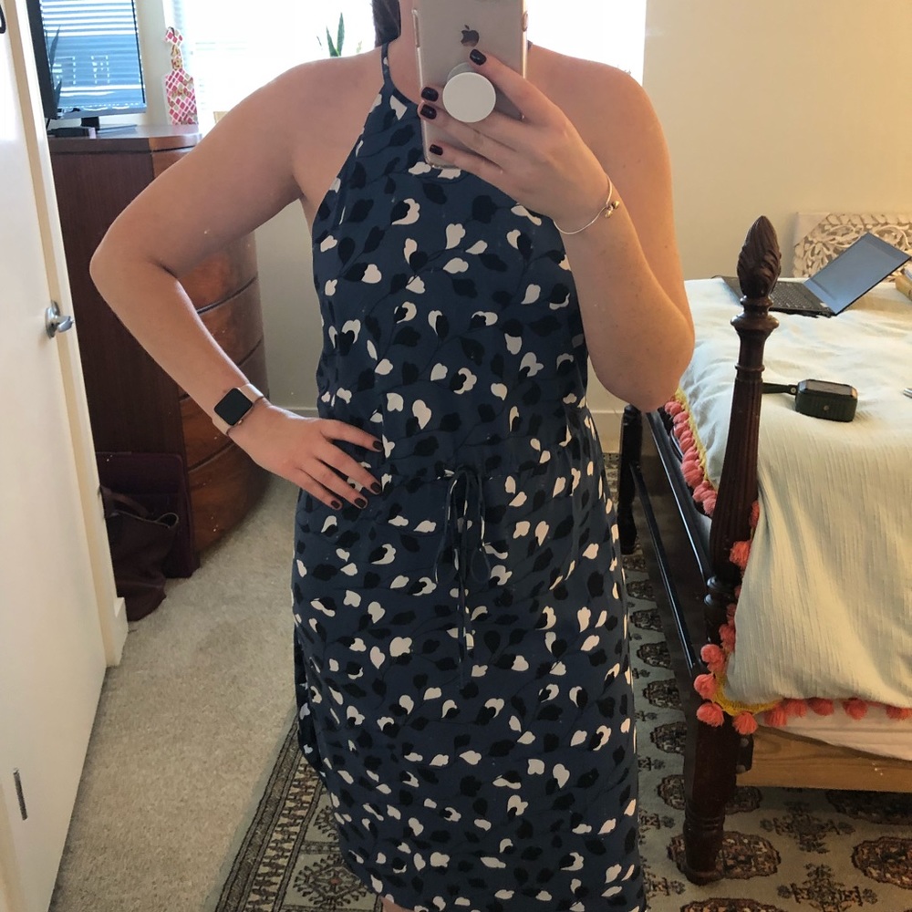 LOFT MIDI DRESS